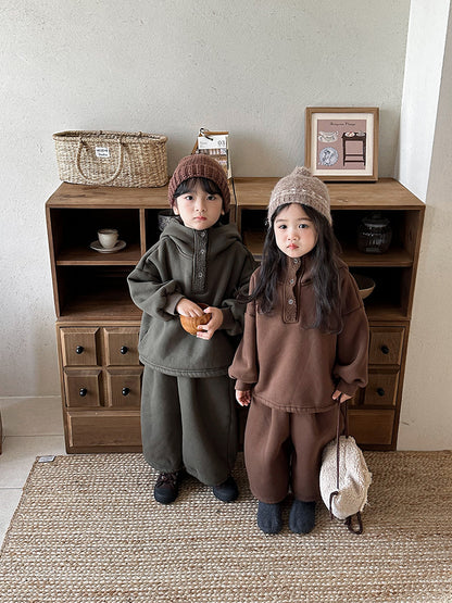 裏ボアフーディー2点セット