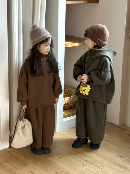 裏ボアフーディー2点セット