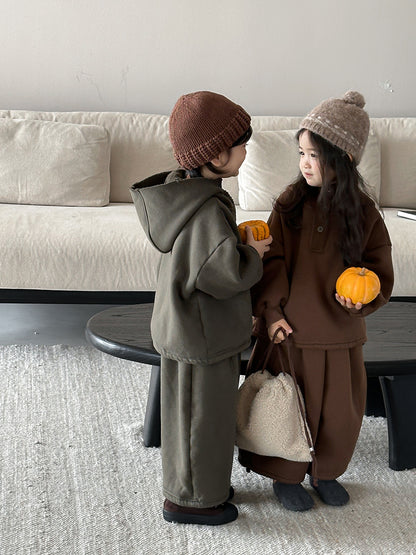 裏ボアフーディー2点セット