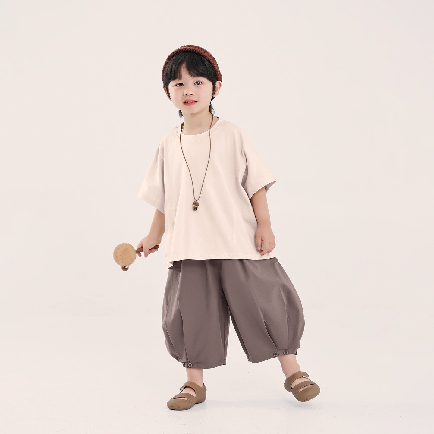 無地シンプル純棉半袖T