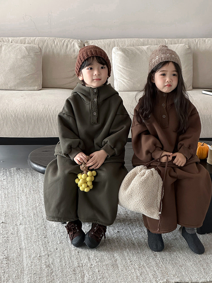 裏ボアフーディー2点セット