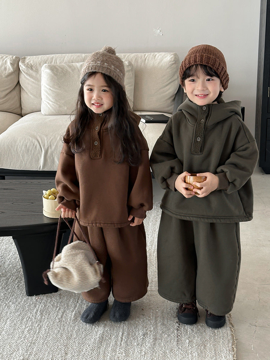 裏ボアフーディー2点セット