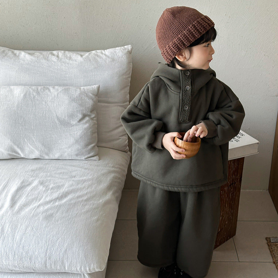 裏ボアフーディー2点セット