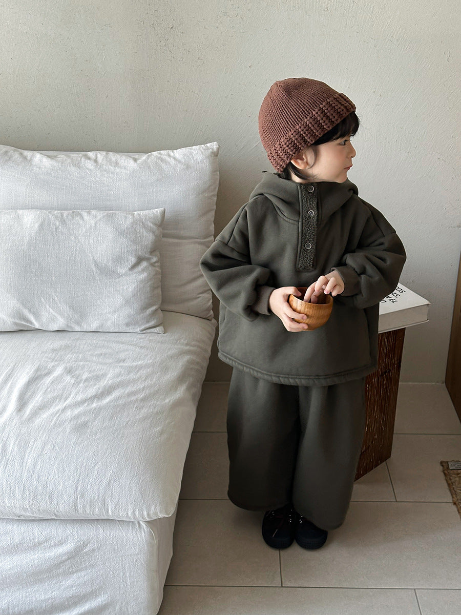 裏ボアフーディー2点セット