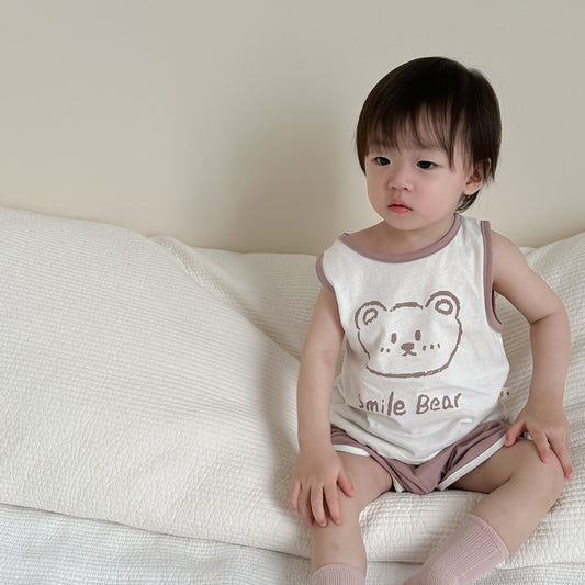 クマ英文字プリントセットアップ