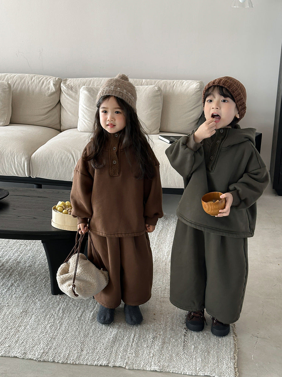 裏ボアフーディー2点セット