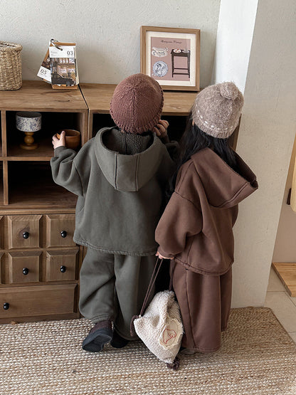 裏ボアフーディー2点セット